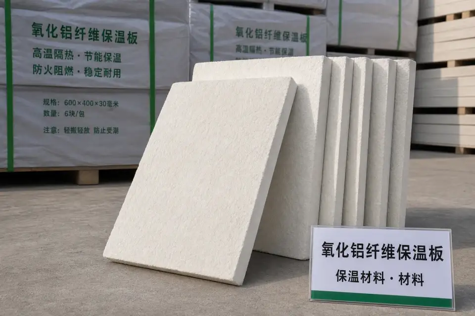 氧化铝纤维保温板实拍参考图