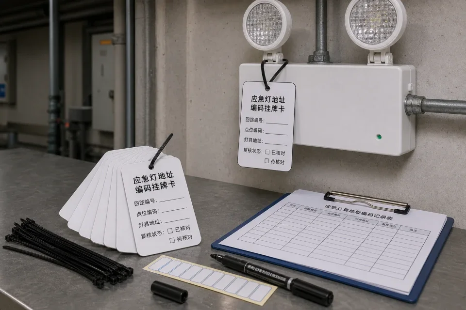 户号门牌标签核查套件实拍参考图