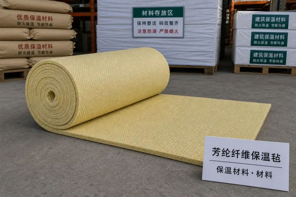 芳纶纤维保温毡实拍参考图