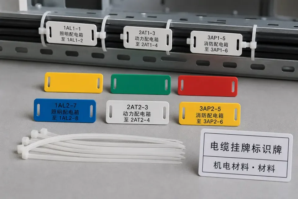 电缆绝缘复测标识套件实拍参考图