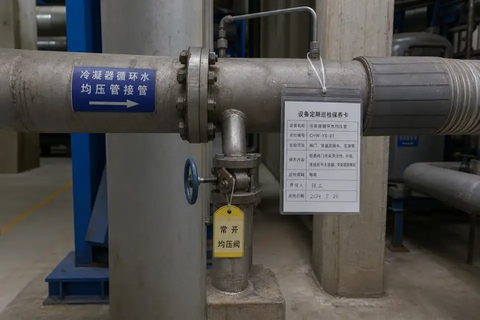 冷却水均压窗口复核组件实拍参考图