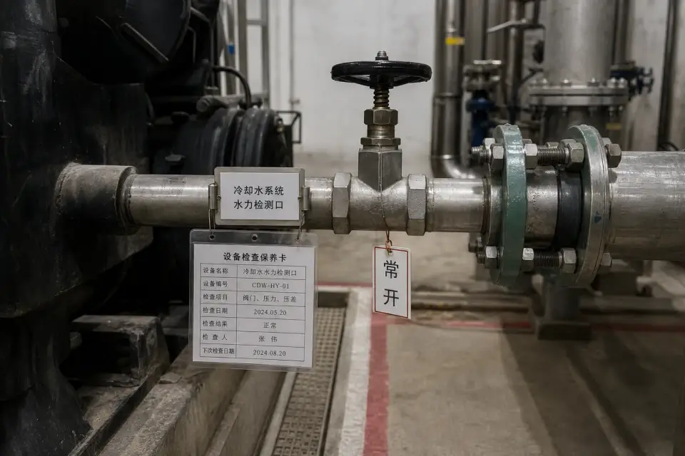 冷却水水力窗口复核组件实拍参考图