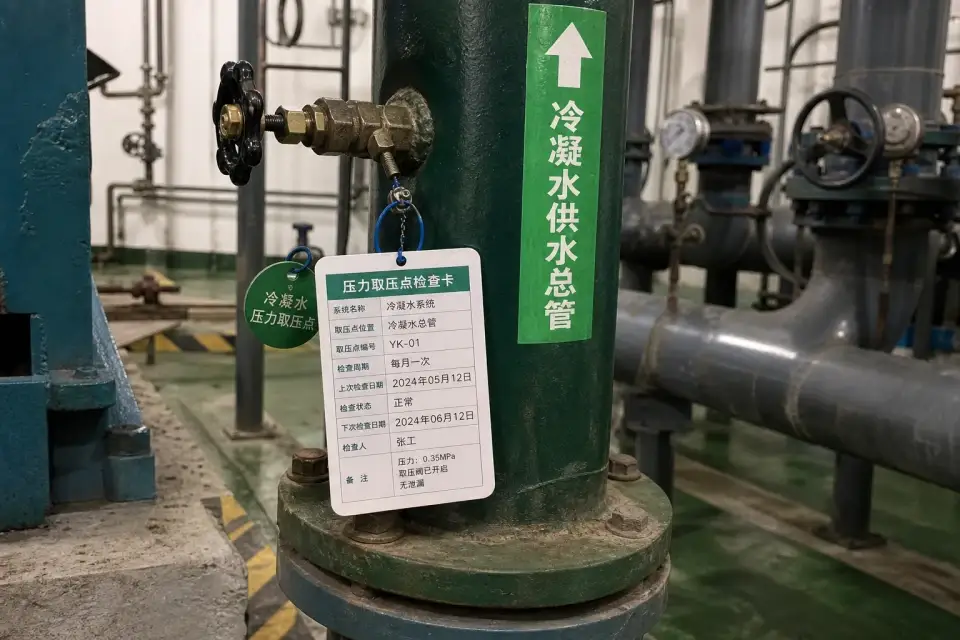 冷却水测压口窗口复核组件实拍参考图