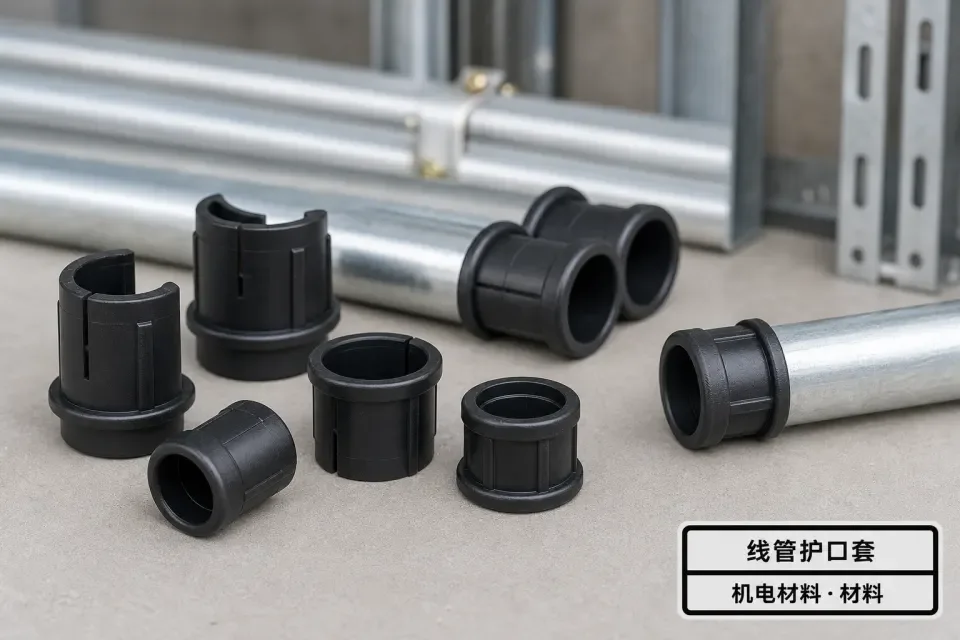 线管护口套在穿线口安装实拍参考图