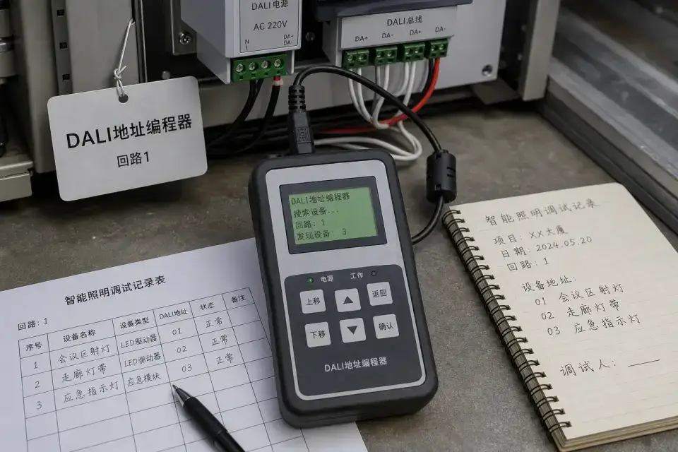 DALI 地址编程器实拍参考图