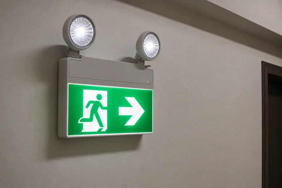 LED 安全出口指示灯实拍参考图