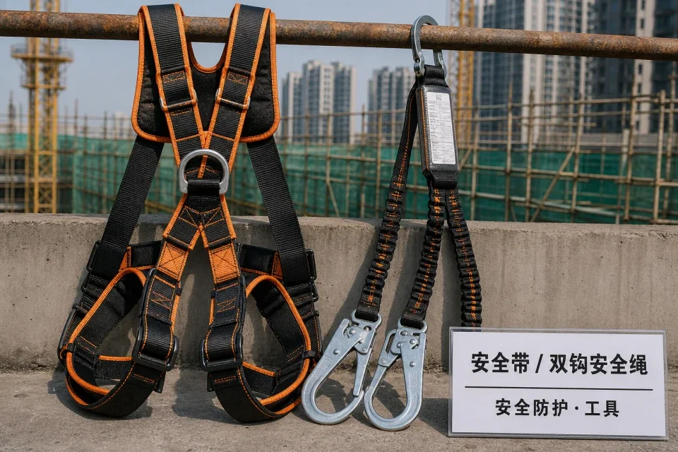 外立面清洗锚点检查挂牌套件实拍参考图