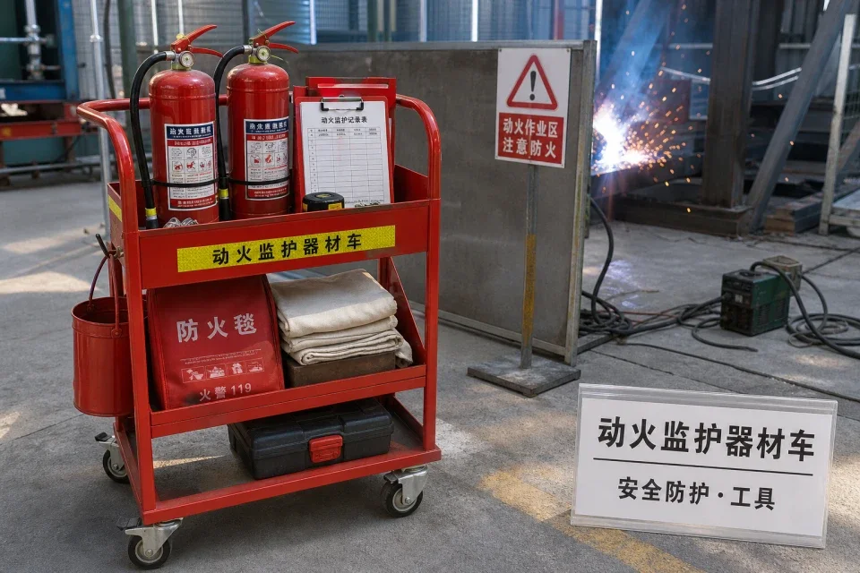 动火监护标识套件实拍参考图
