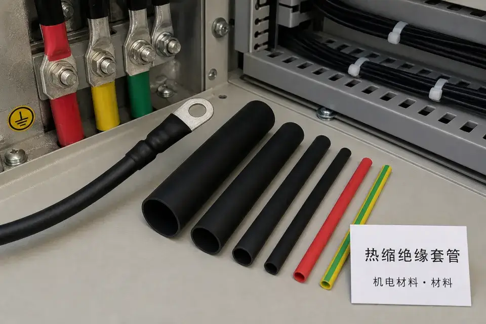 热缩绝缘套管施工实拍参考图