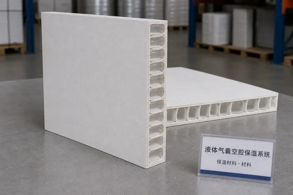 液体气囊空腔保温系统实拍参考图