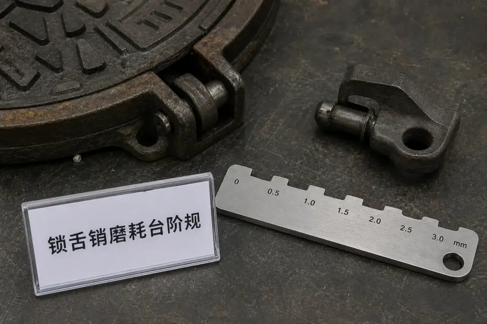 井盖卡销定位组件实拍参考图
