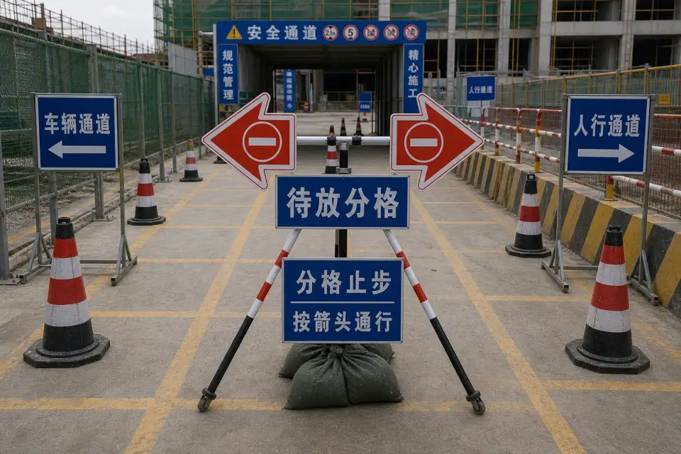 流动待放分格止步箭头三脚架班次补发套件实拍参考图
