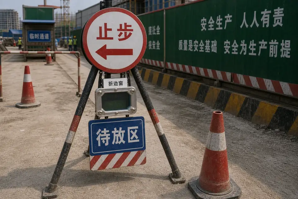 流动待放分折边窗止步箭头三脚架班次补发套件实拍参考图