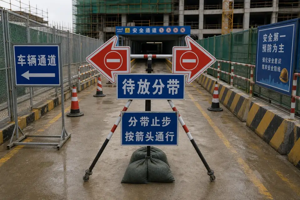 流动待放分带止步箭头三脚架班次补发套件实拍参考图