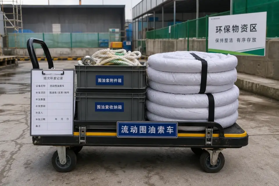 流动围油索车班次补发套件实拍参考图