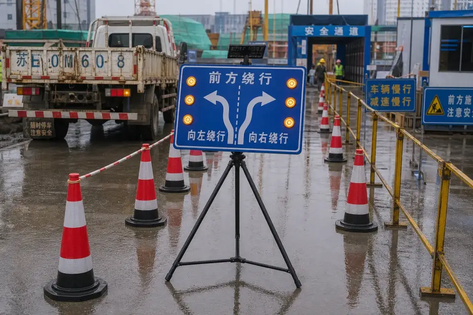 流动分流绕行箭头三脚架班次补发套件实拍参考图