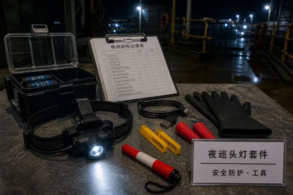 应急集合点清点复核标签实拍参考图