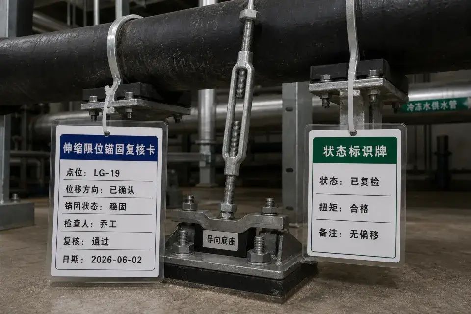 管道支撑导向热胀低摩滑靴组件实拍参考图