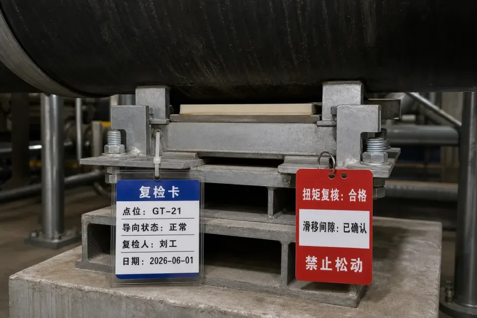 管道膨胀节限位拉杆锚固套件实拍参考图