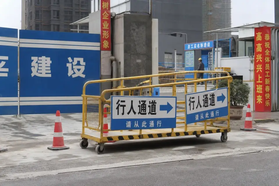 便携行人导向通道车班次复核套件实拍参考图