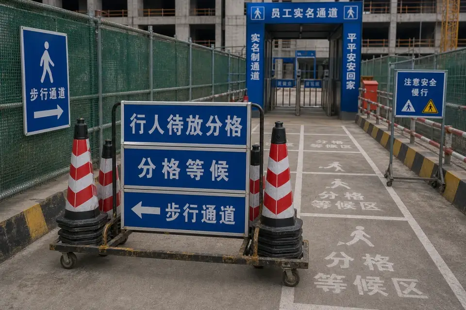 便携行人待放分格车班次复核套件实拍参考图