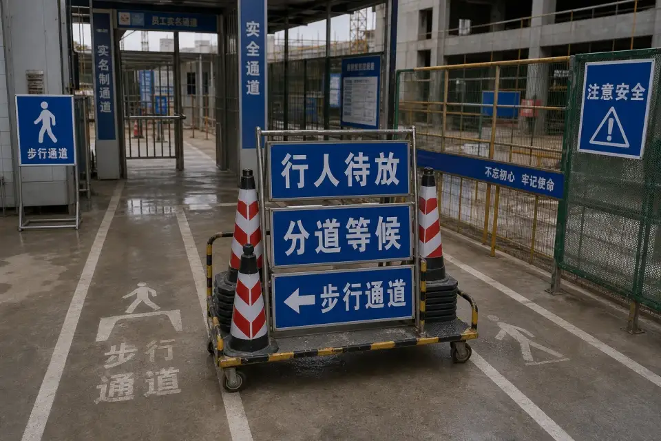 便携行人待放分道车班次复核套件实拍参考图