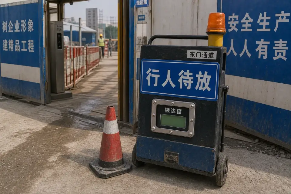 便携行人待放分棱边窗车班次复核套件实拍参考图