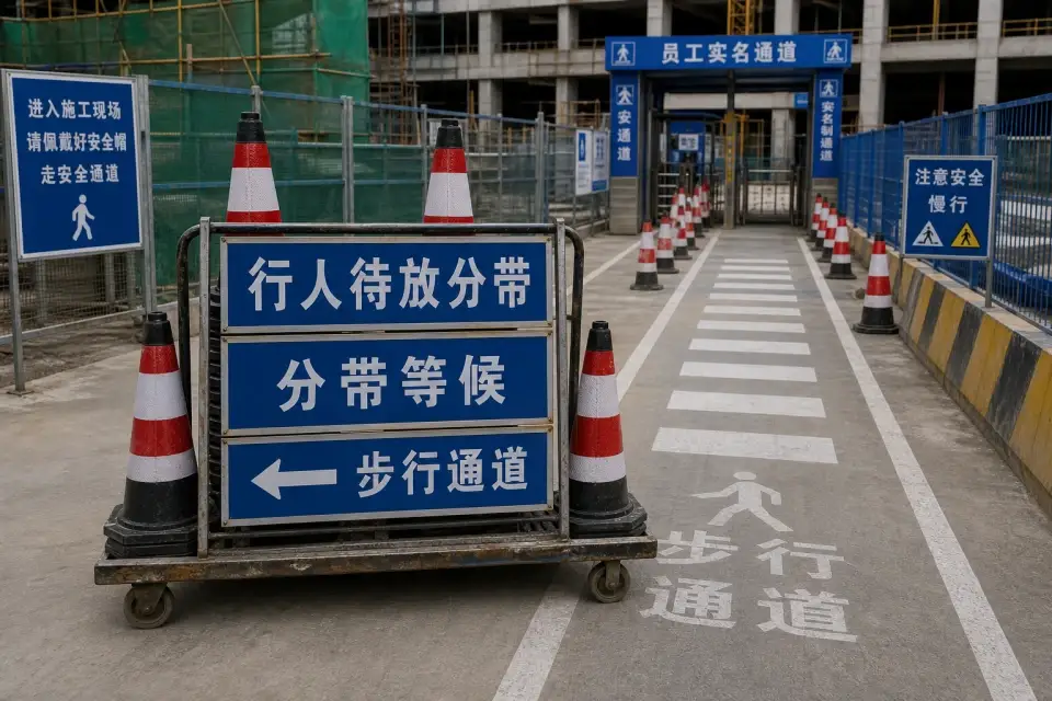 便携行人待放分带车班次复核套件实拍参考图