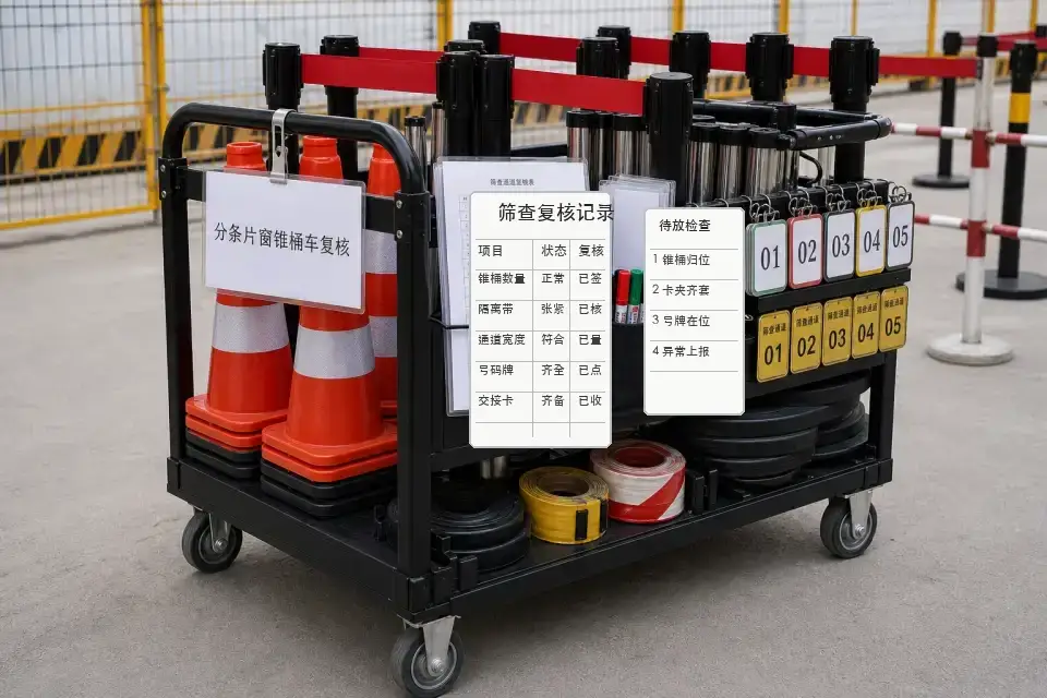 便携行人待放分条片窗车班次复核套件实拍参考图