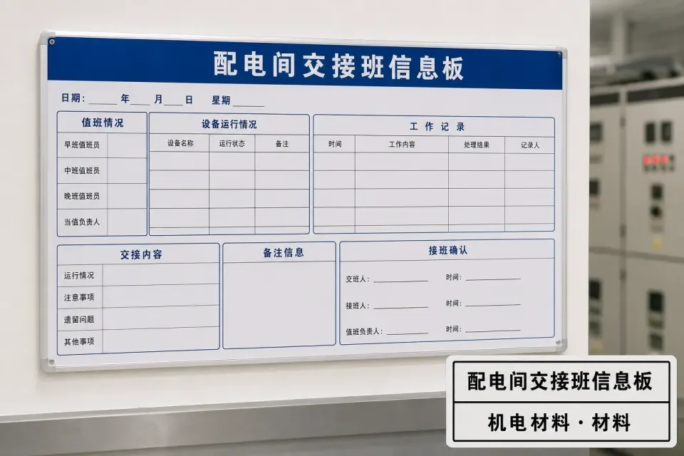 物业维修工具借还看板实拍参考图