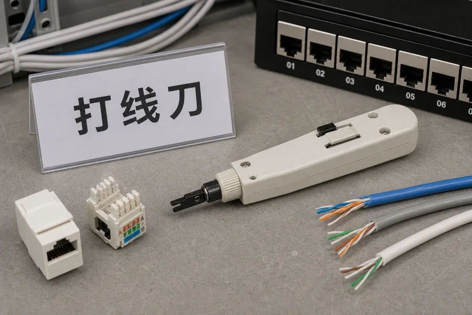 网线打线工具包实拍参考图