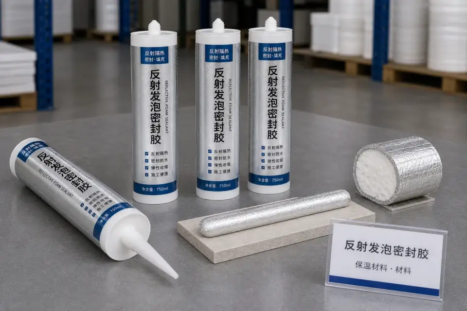 反射发泡密封胶实拍参考图