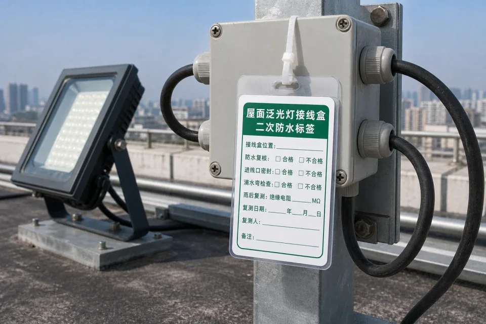 屋面防水销项挂牌套件实拍参考图