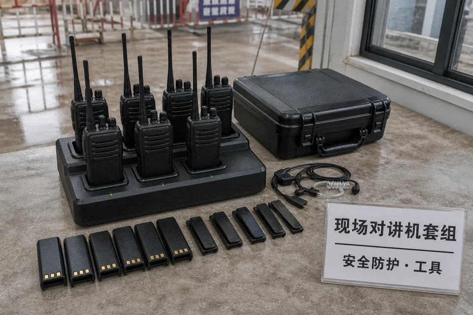 夜巡通信联络套件实拍参考图