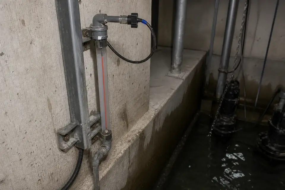 雨水集水井高液位窗口复核组件实拍参考图