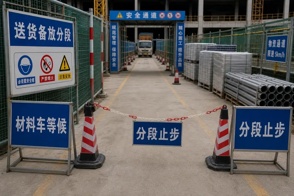 临时送货备放分段链班次复签套件实拍参考图