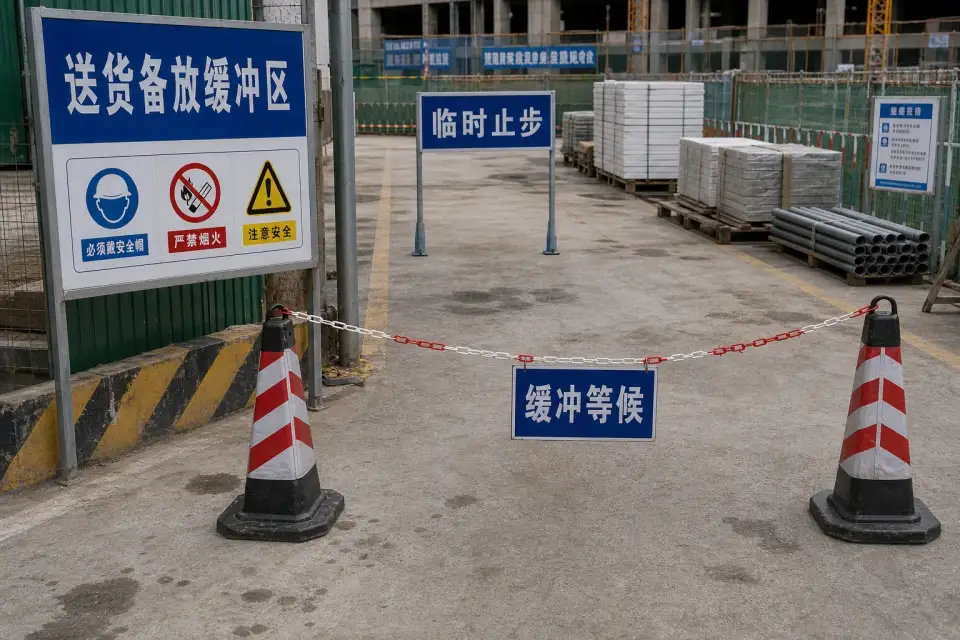 临时送货备放缓冲链班次复签套件实拍参考图
