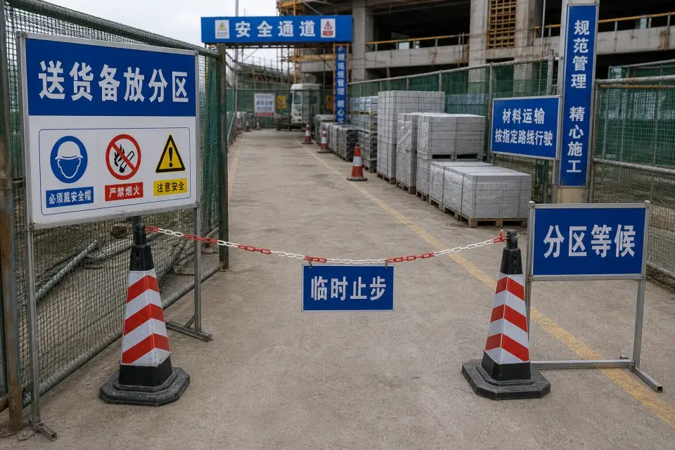 临时送货备放分区链班次复签套件实拍参考图