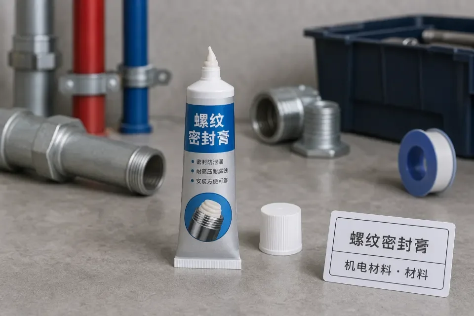 螺纹密封膏实拍参考图