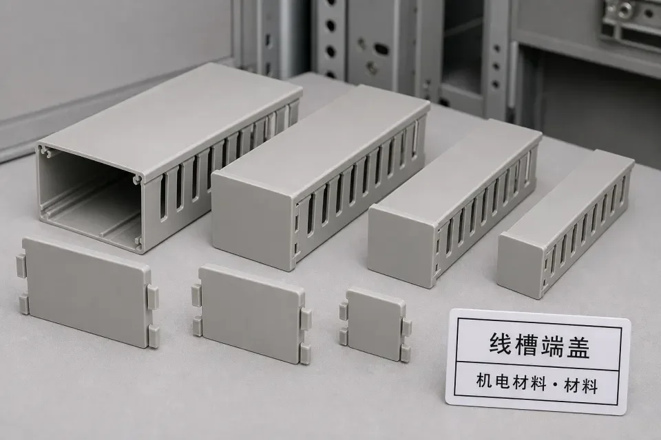 线槽端盖安装实拍参考图